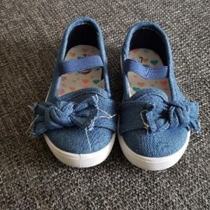 WONDER NATION- TODDLER GIRLS JEAN MARY JANES